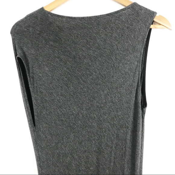 A|X Armani Exchange Gray Sleeveless Dress - Picture 7 of 10